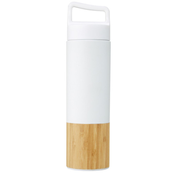 PF Concept 100669 - Torne 540 ml copper vacuum insulated stainless steel bottle with bamboo outer wall
