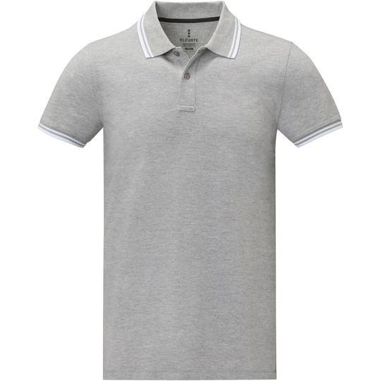 Elevate Life 38108 - Amarago short sleeve men's tipping polo