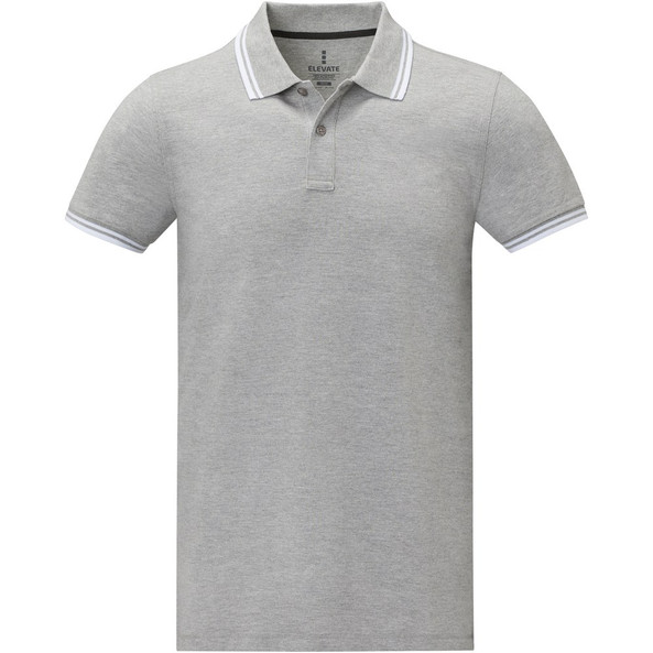 Elevate Life 38108 - Amarago short sleeve men's tipping polo