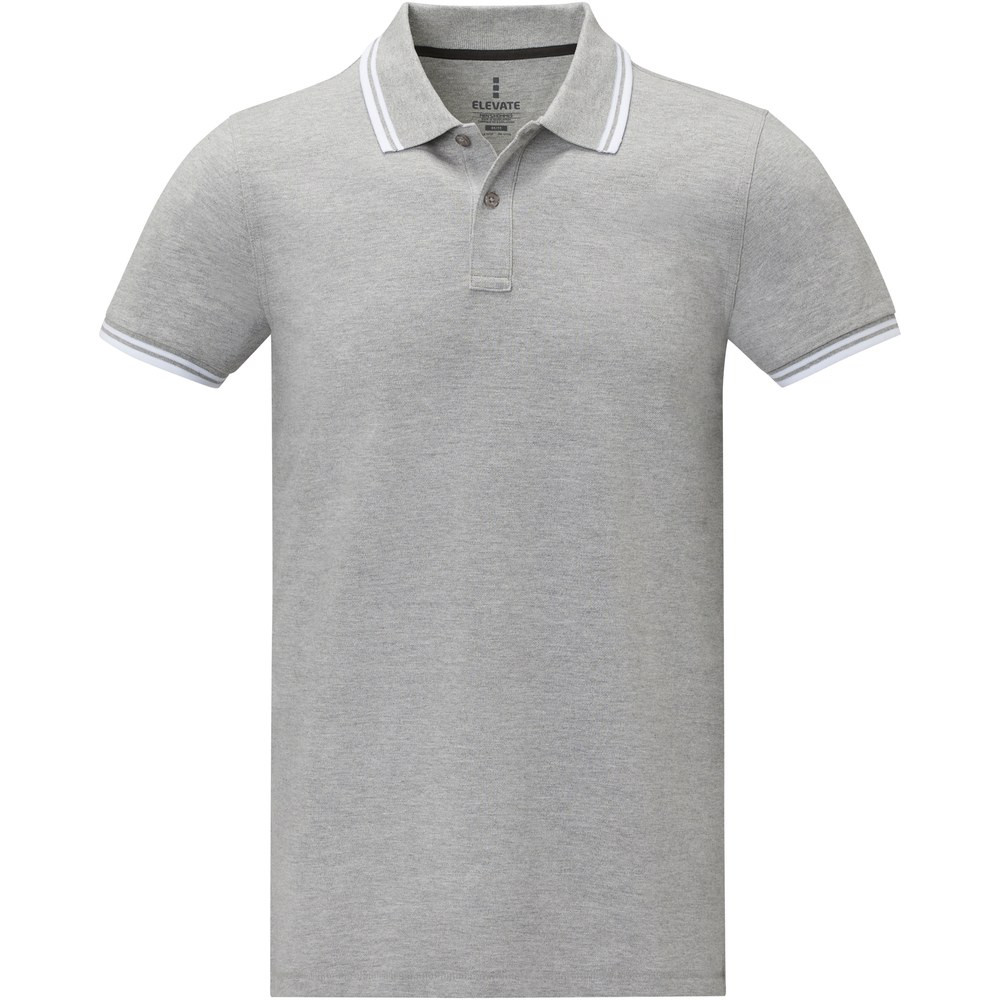 Elevate Life 38108 - Amarago tipping herenpolo met korte mouwen