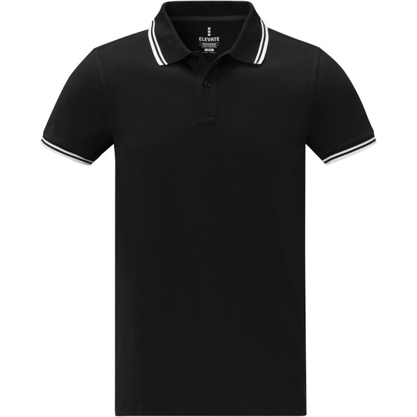 Elevate Life 38108 - Amarago short sleeve men's tipping polo