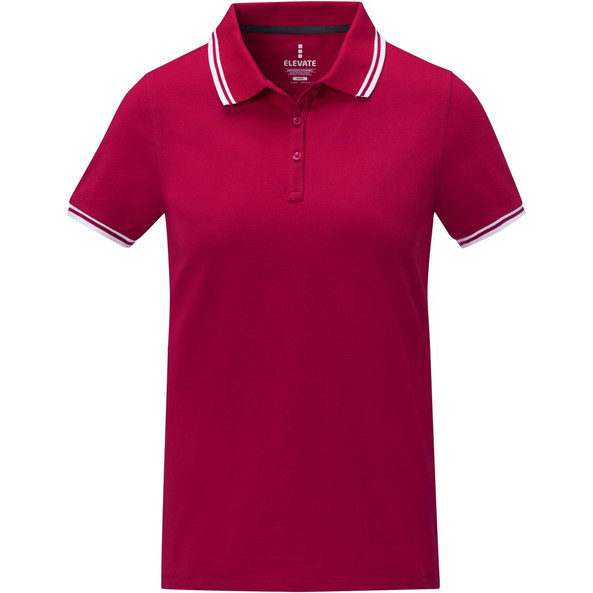 Elevate Life 38109 - Amarago short sleeve women's tipping polo