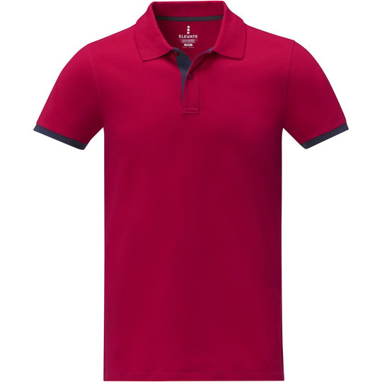 Elevate Life 38110 - Morgan Polo für Herren, zweifarbig