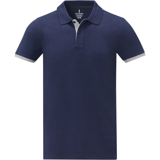 Elevate Life 38110 - Morgan Polo für Herren, zweifarbig