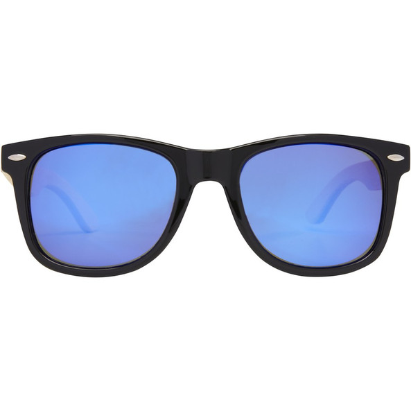PF Concept 127001 - Taiyō rPET/bamboo mirrored polarized sunglasses in gift box