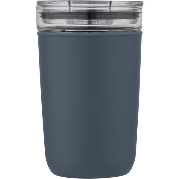 PF Concept 100675 - Copo térmico de vidro de 420 ml com parede exterior de plástico reciclado "Bello"