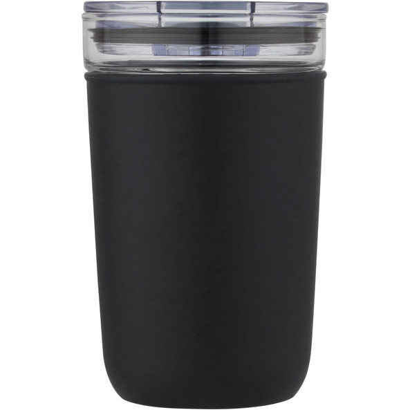 PF Concept 100675 - Copo térmico de vidro de 420 ml com parede exterior de plástico reciclado "Bello"