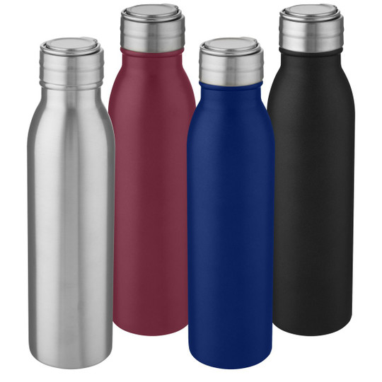 PF Concept 100678 - Harper 700 ml stainless steel water bottle with metal loop