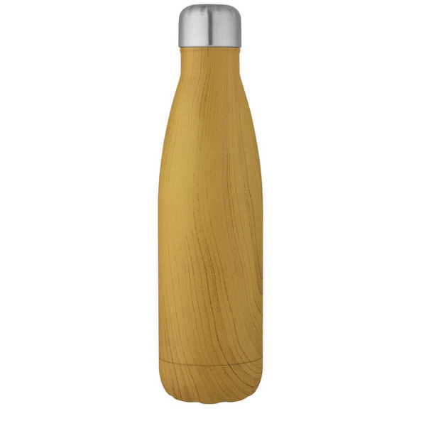 PF Concept 100683 - Cove 500 ml vacuum insulated stainless steel bottle with wood print