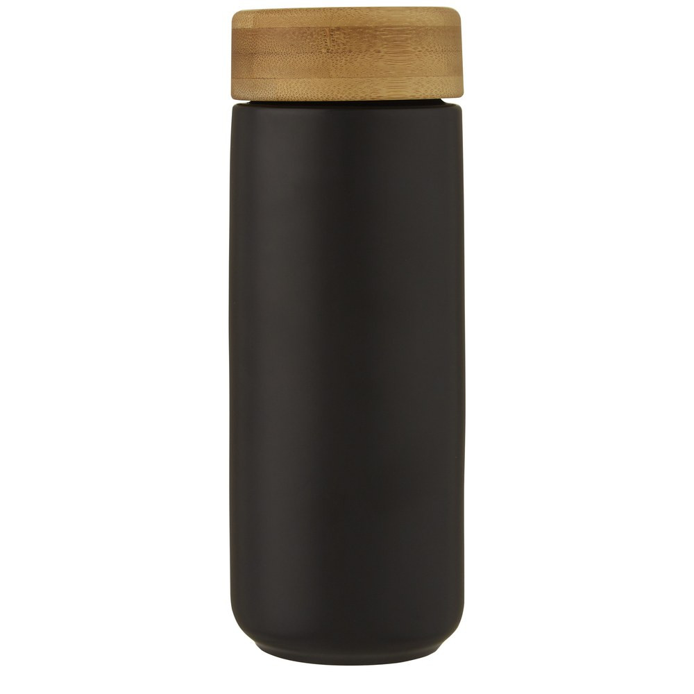 PF Concept 100705 - Lumi keramische beker met deksel van bamboe van 300 ml