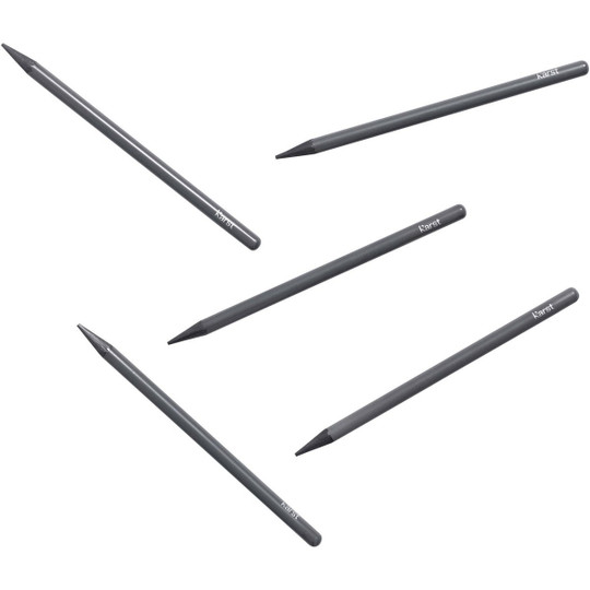 Karst® 107793 - pakke med 5 2B træfri grafitblyanter