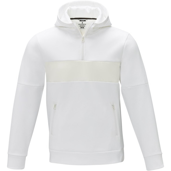 Elevate Life 39472 - Sayan men's half zip anorak hooded sweater