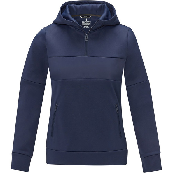 Elevate Life 39473 - Sayan women's half zip anorak hooded sweater