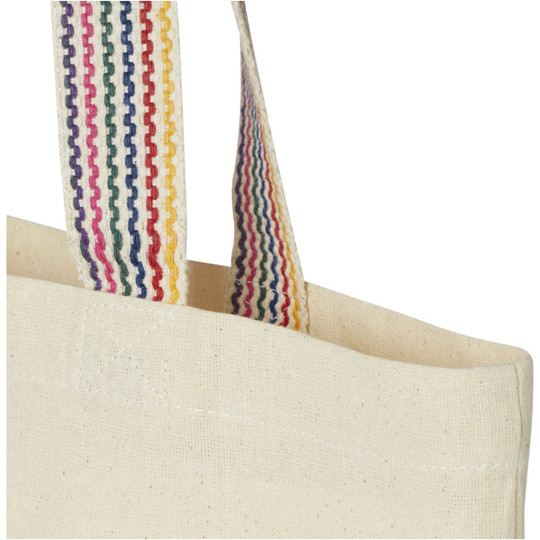 PF Concept 120642 - Rainbow 180 g/m² recycled cotton tote bag 5L