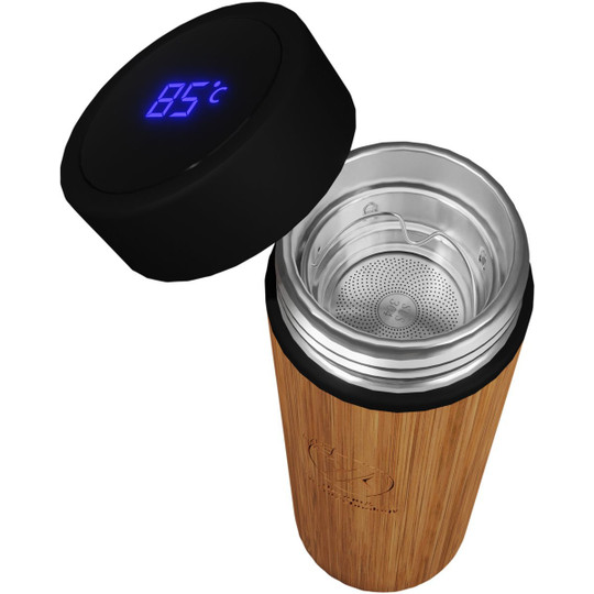 SCX.design 2PX056 - D11 500 ml bamboo smart bottle