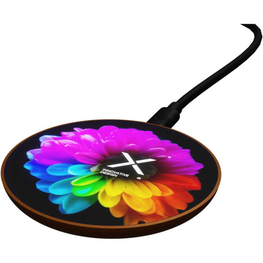 SCX.design 2PX051 - W13 10W wooden wireless charging station