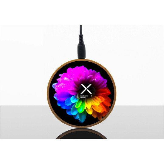 SCX.design 2PX051 - W13 10W wooden wireless charging station