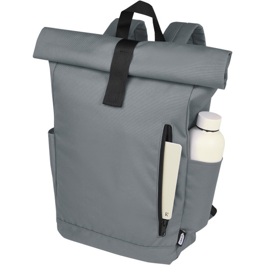 PF Concept 120659 - Byron 15.6" GRS RPET roll-top backpack 18L