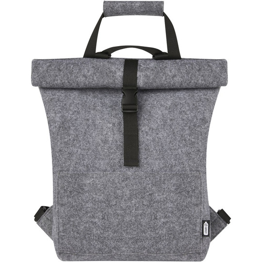 PF Concept 120663 - Felta GRS recycled felt roll-top bike bag 13L