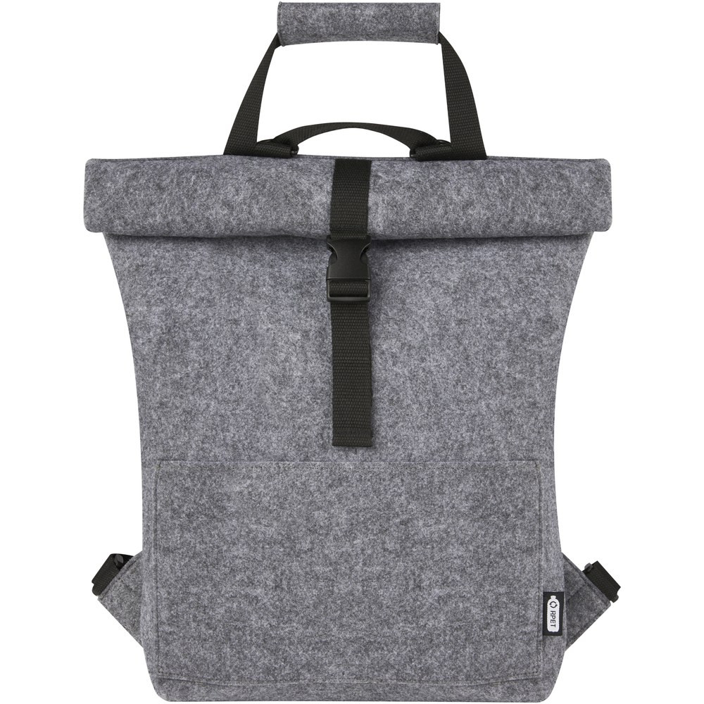 PF Concept 120663 - Felta GRS recycled felt roll-top bike bag 13L