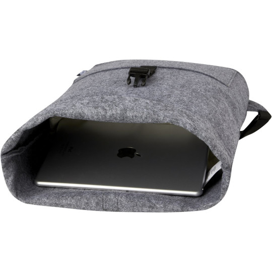 PF Concept 120663 - Felta GRS recycled felt roll-top bike bag 13L