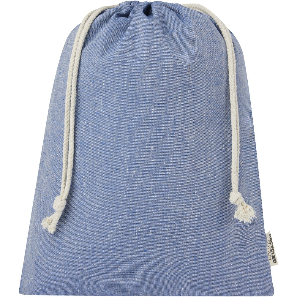 PF Concept 120672 - Pheebs 150 g/m² GRS Zuziehbeutel aus Recyclingbaumwolle groß 4 l