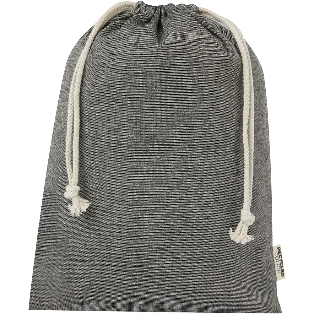 PF Concept 120672 - Pheebs 150 g/m² GRS Zuziehbeutel aus Recyclingbaumwolle groß 4 l