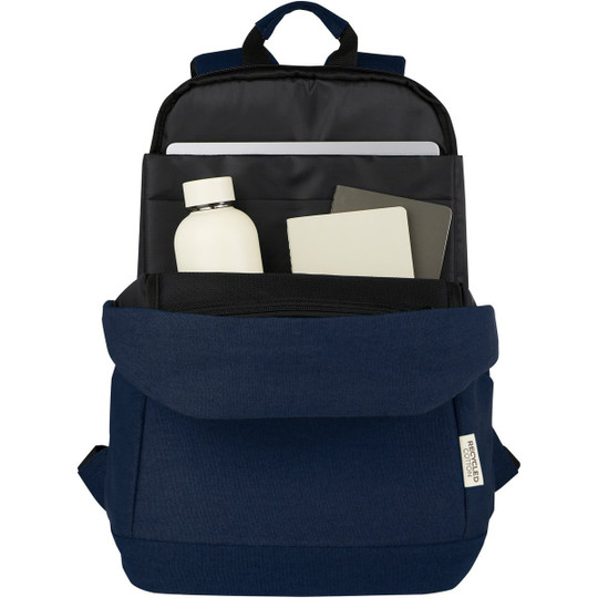 PF Concept 120677 - Joey 15,6 inch GRS gerecyclede canvas antidiefstal laptoprugzak 18 l