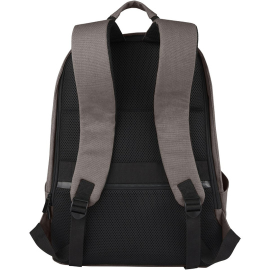 PF Concept 120677 - Joey 15,6 tommers GRS genanvendt vanvas tyverisikring laptop rygsæk 18 L