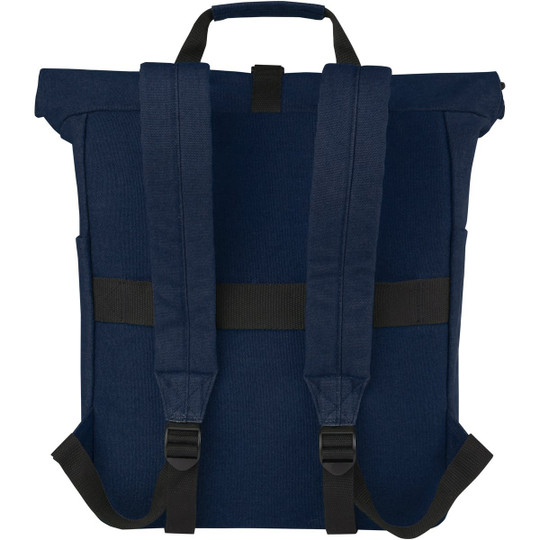 PF Concept 120678 - Joey 15” GRS recycled canvas rolltop laptop backpack 15L