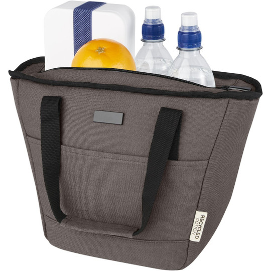 PF Concept 120679 - Joey 9-can GRS recycled canvas lunch cooler bag 6L