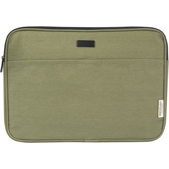 PF Concept 120680 - Capa para portátil de lona reciclada de 14 pol. GRS de 2L "Joey"