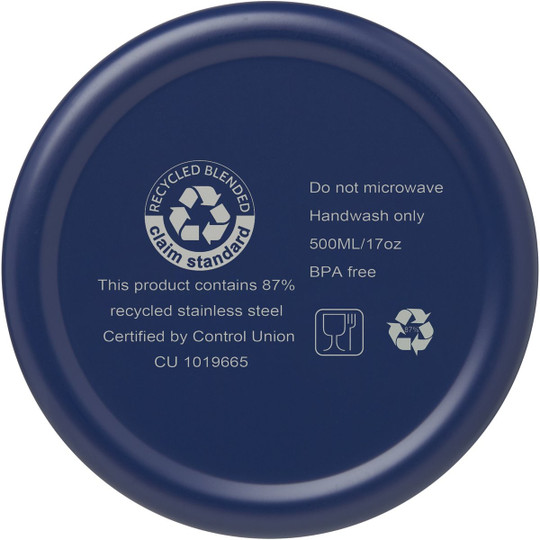 PF Concept 100736 - Vasa 500 ml RCS certificeret genvundet, vakuumisoleret flaske af rustfrit stål og kobber