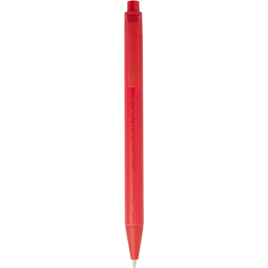 PF Concept 107839 - Stylo bille Chartik monochromatique en papier recyclé avec finition mate