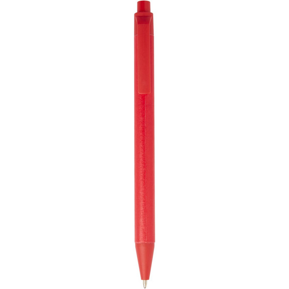 PF Concept 107839 - Caneta esferográfica monocromática em papel reciclado com acabamento mate "Chartik"