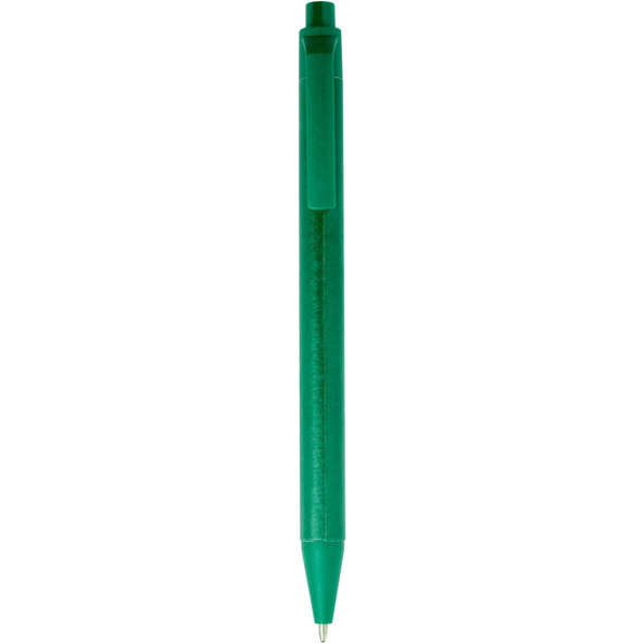 PF Concept 107839 - Chartik monochromatic recycled paper ballpoint pen with matte finish