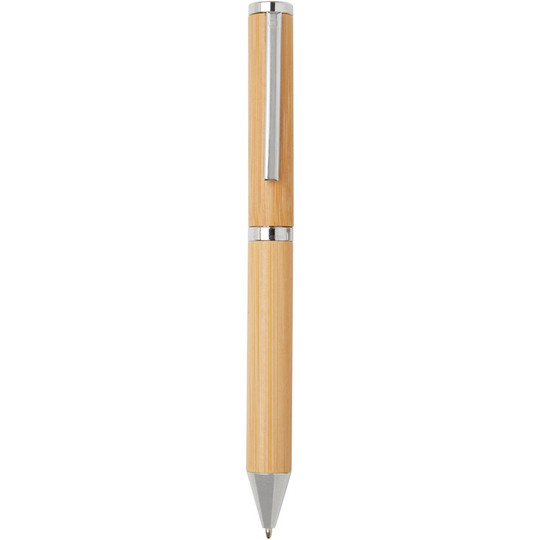 Marksman 107833 - Apolys bamboo ballpoint and rollerball pen gift set