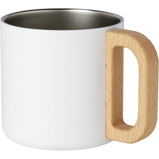 Seasons 100740 - Tasse Bjorn de 360 ml en acier inoxydable recyclé certifiée RCS avec isolation sous vide et couche de cuivre