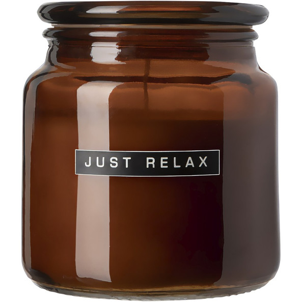 WELLmark 113240 - Wellmark Let's Get Cozy 650 g scented candle - cedar wood fragrance
