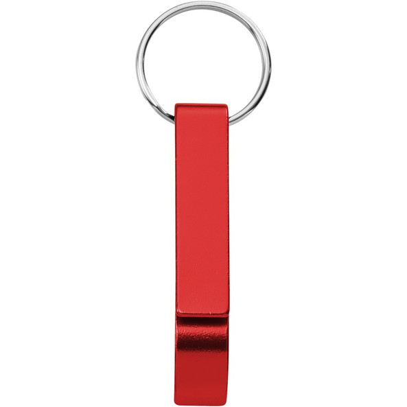 PF Concept 104571 - Tao RCS recycled aluminium bottle and can opener with keychain 