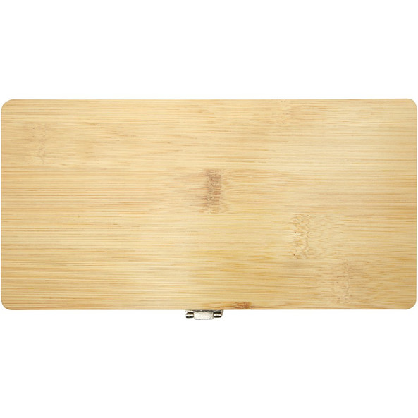 STAC 104578 - Rivet 19-delige gereedschapsset van bamboe/gerecycled plastic