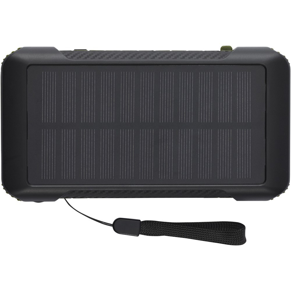 PF Concept 124346 - Soldy 10.000 mAh RCS recycled plastic solar dynamo power bank