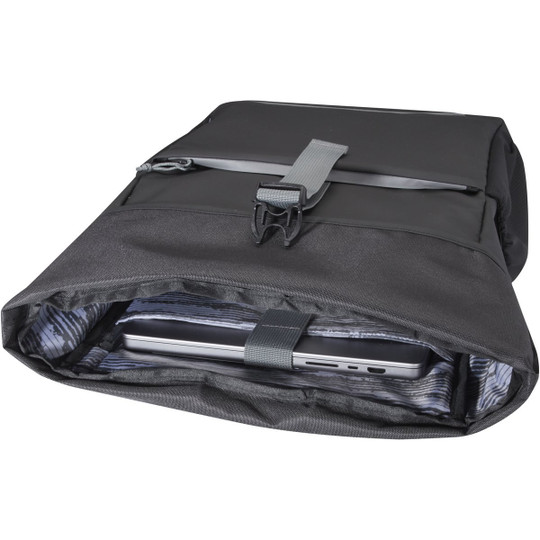 PF Concept 130050 - Aqua 15" GRS recycled water resistant roll-top bike bag 20L