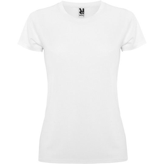 Roly R0423 - T-shirt sport Montecarlo à manches courtes pour femme