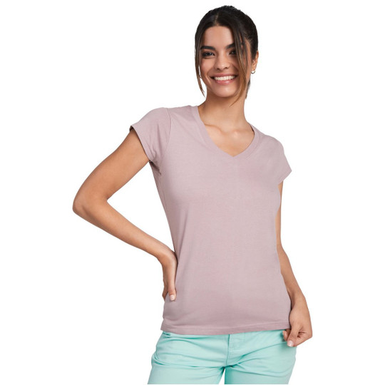 Roly R6646 - Victoria short sleeve women's v-neck t-shirt