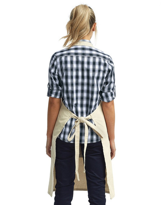 Artisan Collection by Reprime RP137 - Unisex "Calibre" Heavy Cotton Canvas Pocket Apron