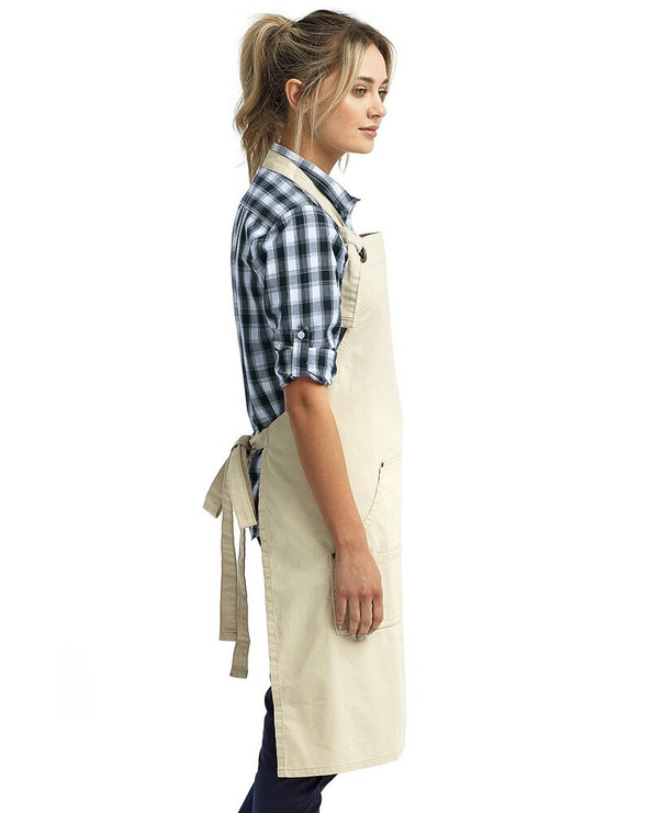 Artisan Collection by Reprime RP137 - Unisex "Calibre" Heavy Cotton Canvas Pocket Apron