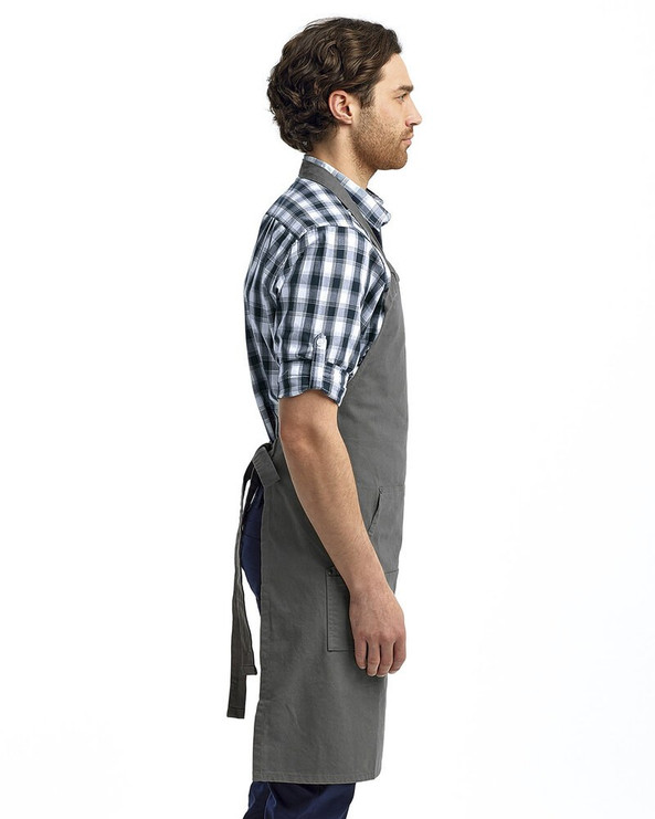 Artisan Collection by Reprime RP137 - Unisex "Calibre" Heavy Cotton Canvas Pocket Apron