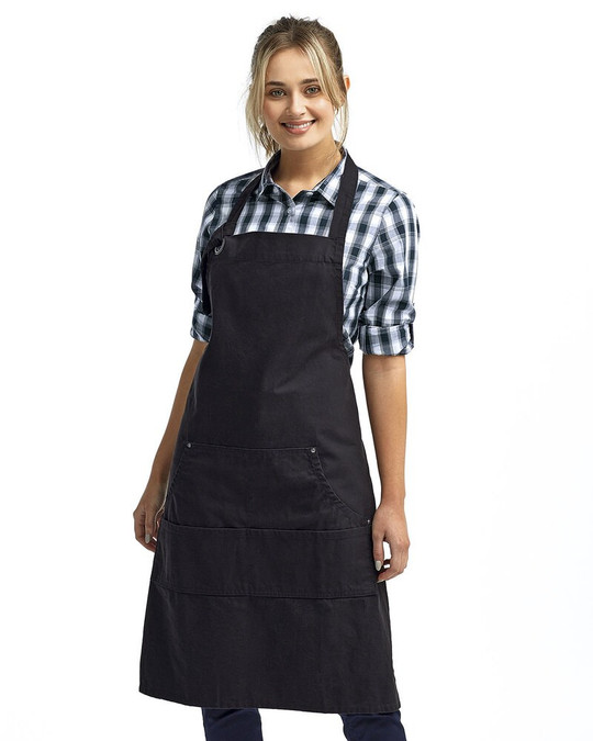 Artisan Collection by Reprime RP137 - Unisex "Calibre" Heavy Cotton Canvas Pocket Apron
