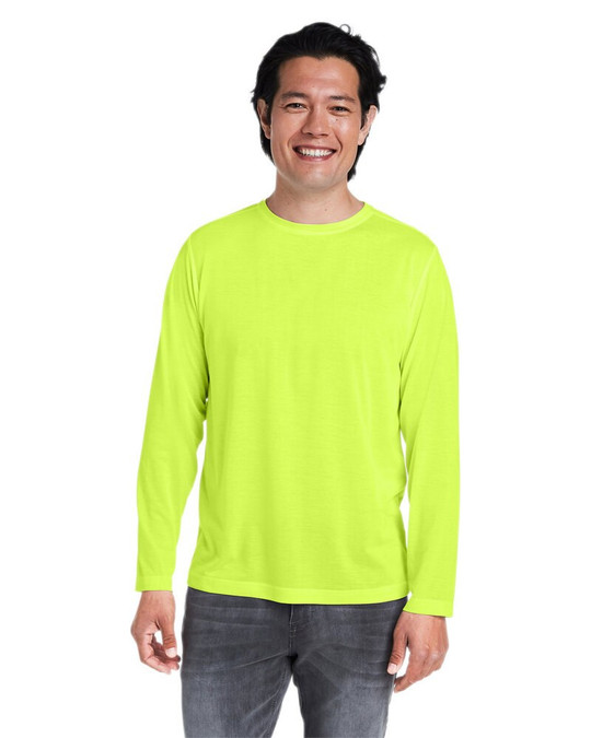 CORE365 CE111L - T-Shirt à manches longues Fusion ChromaSoft Performance pour adultes